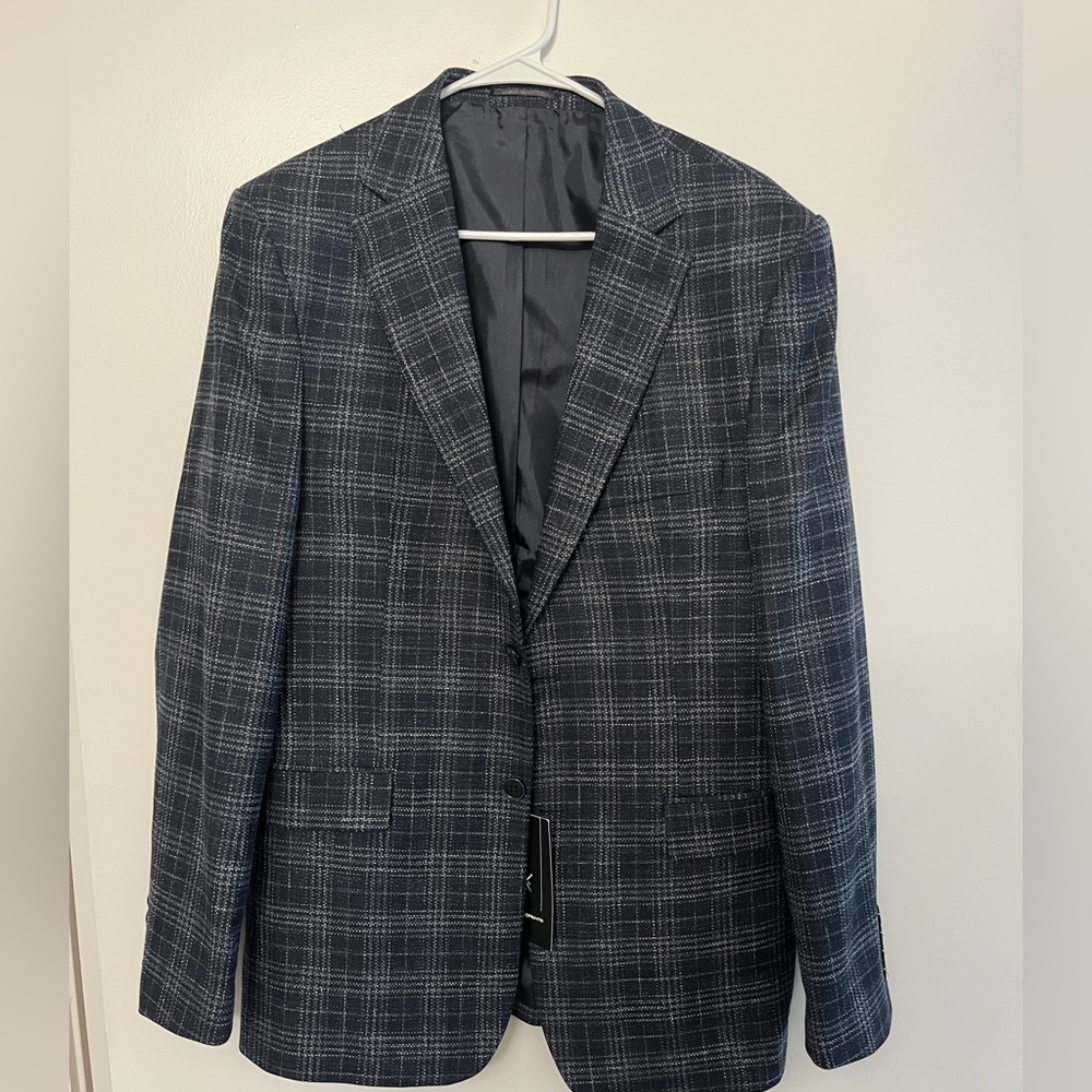 Classic Checkered Blazer for Men